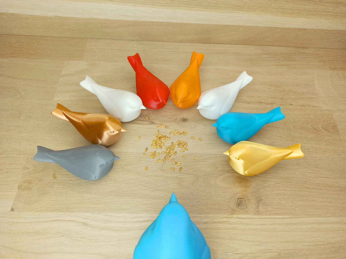 Miniatura 4 do modelo 3D Spherical Bird V2