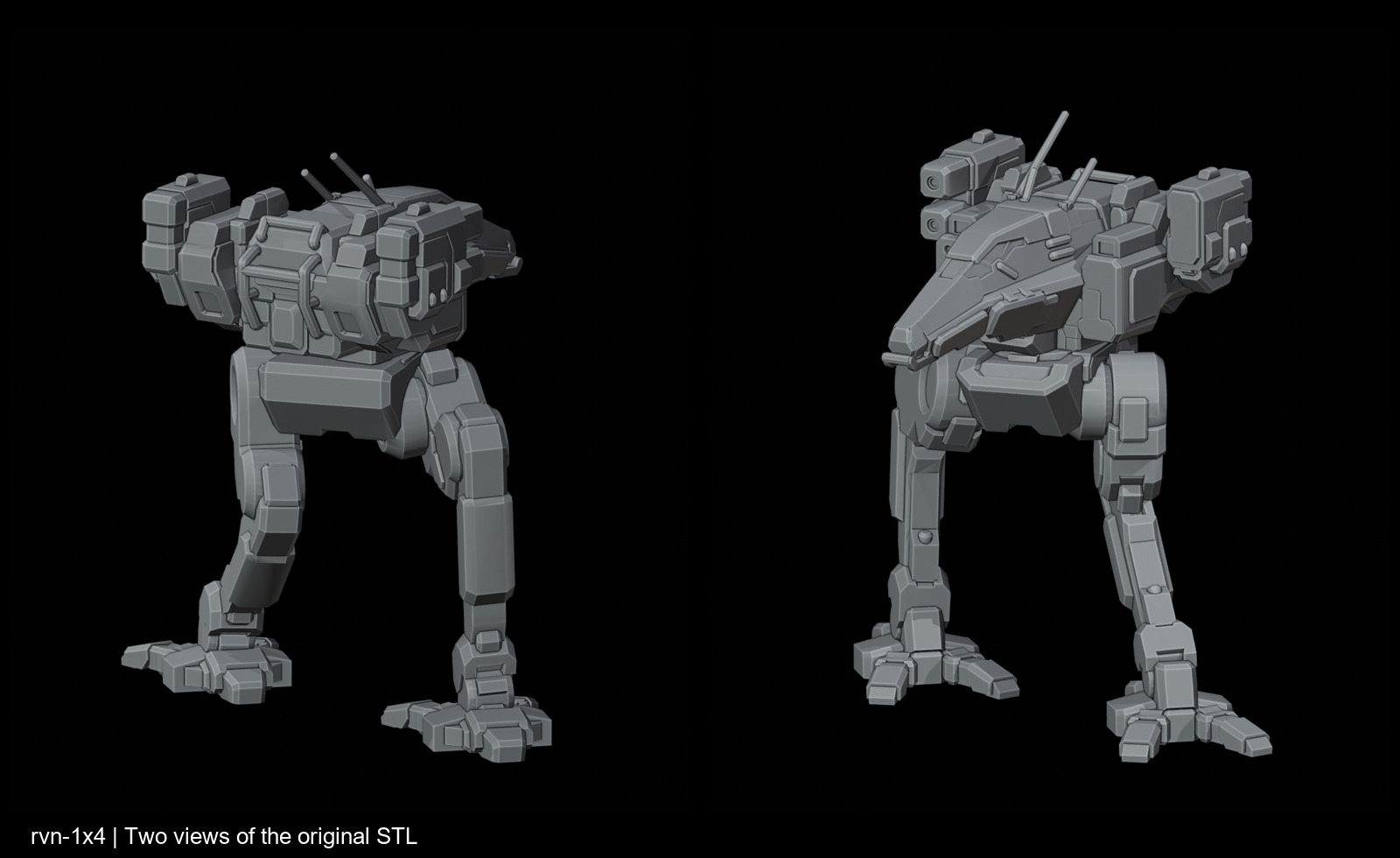 RVN-1X Raven for Battletech | Syllogy