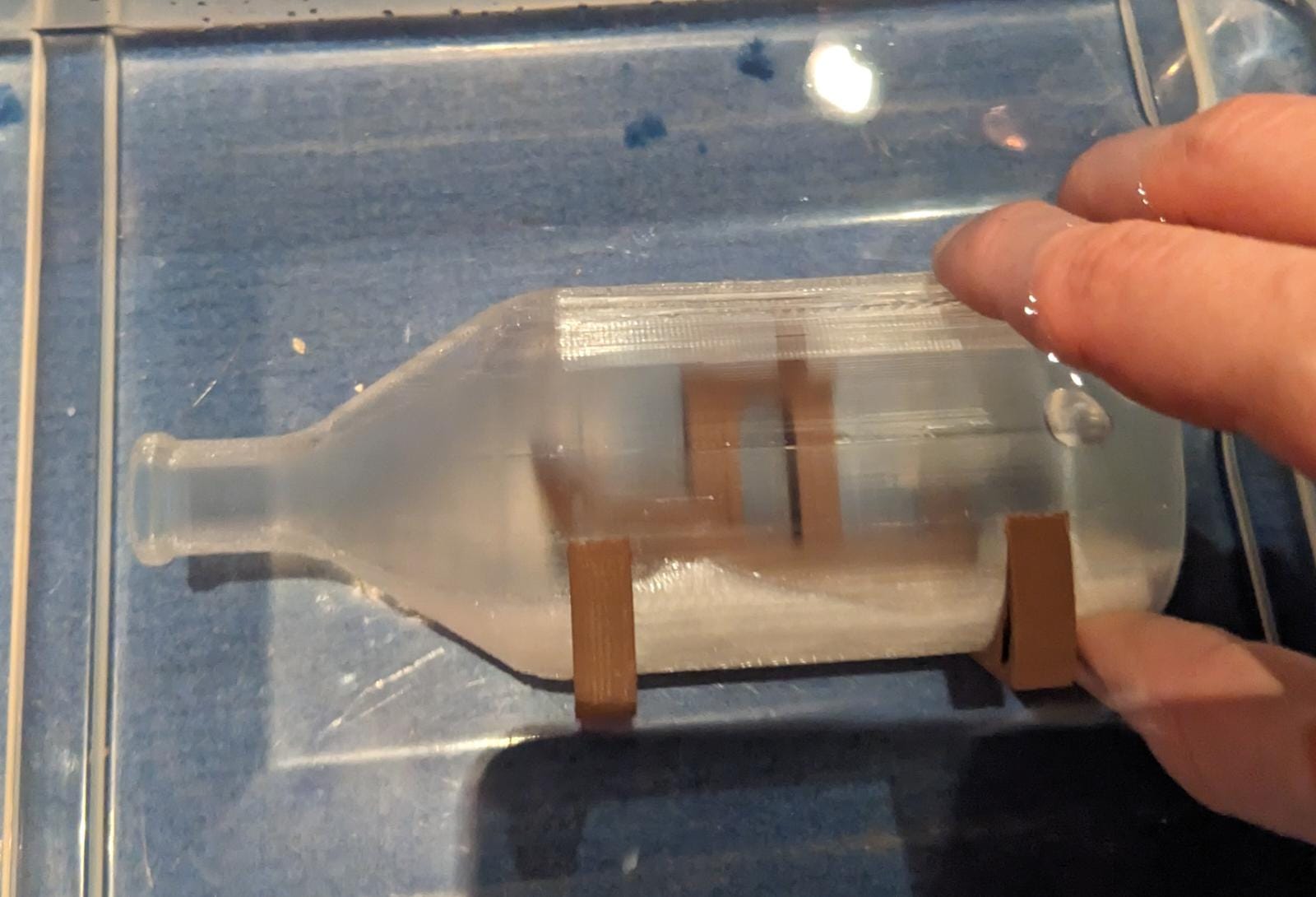 Benchy in a bottle