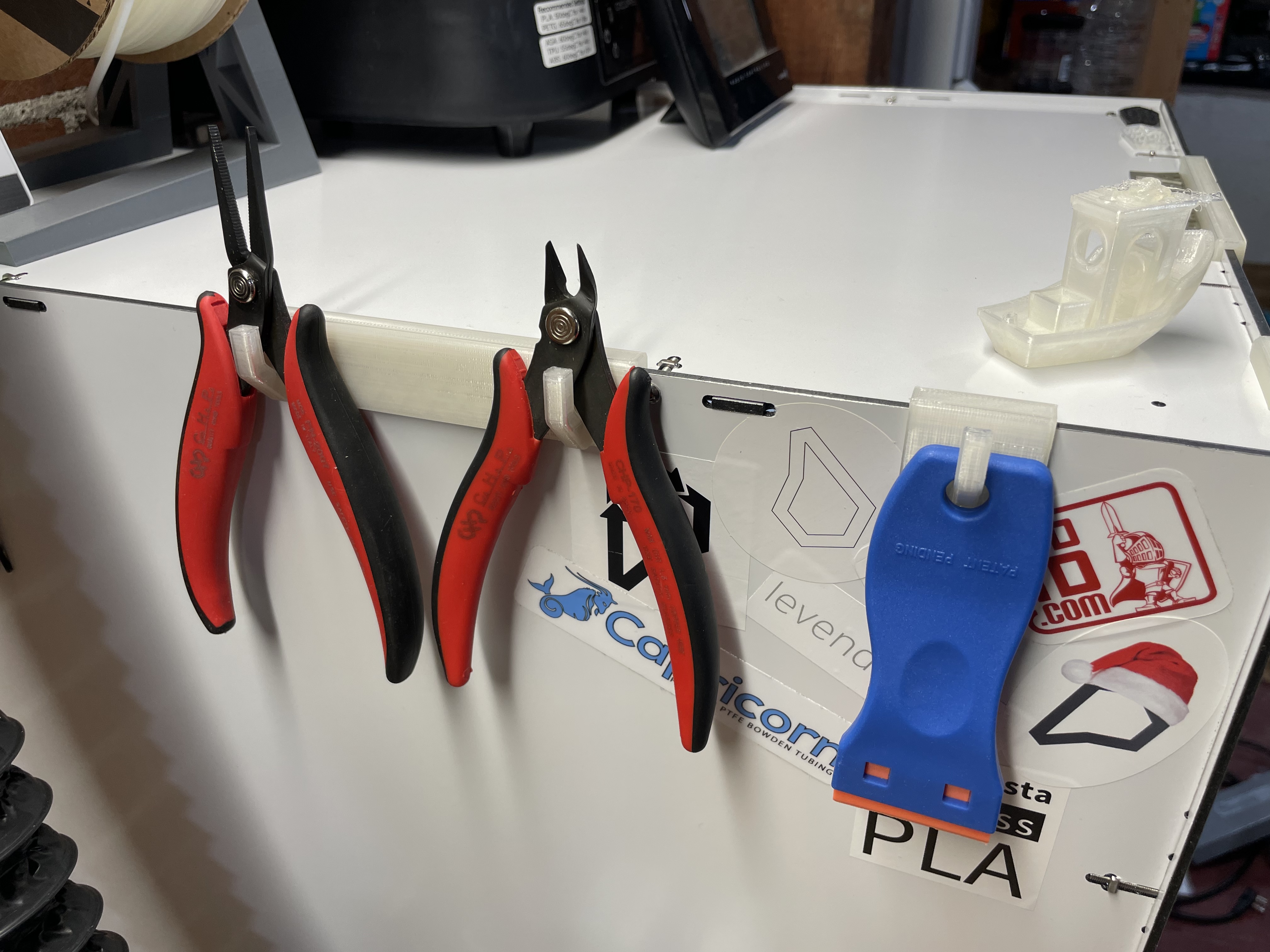 Printed Solid Next Gen Enclosure Tool Hooks — thumbnail 2