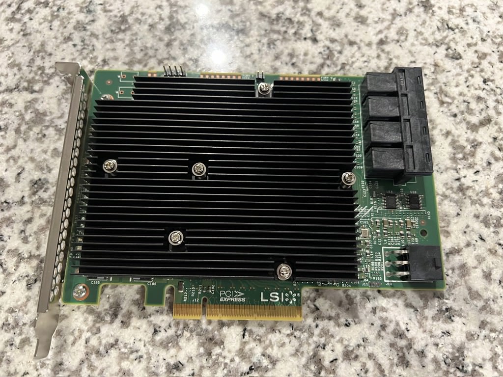 LSI 9300-16i Noctua NF-A9x14 Fan Shroud by BlackHornet | Download free