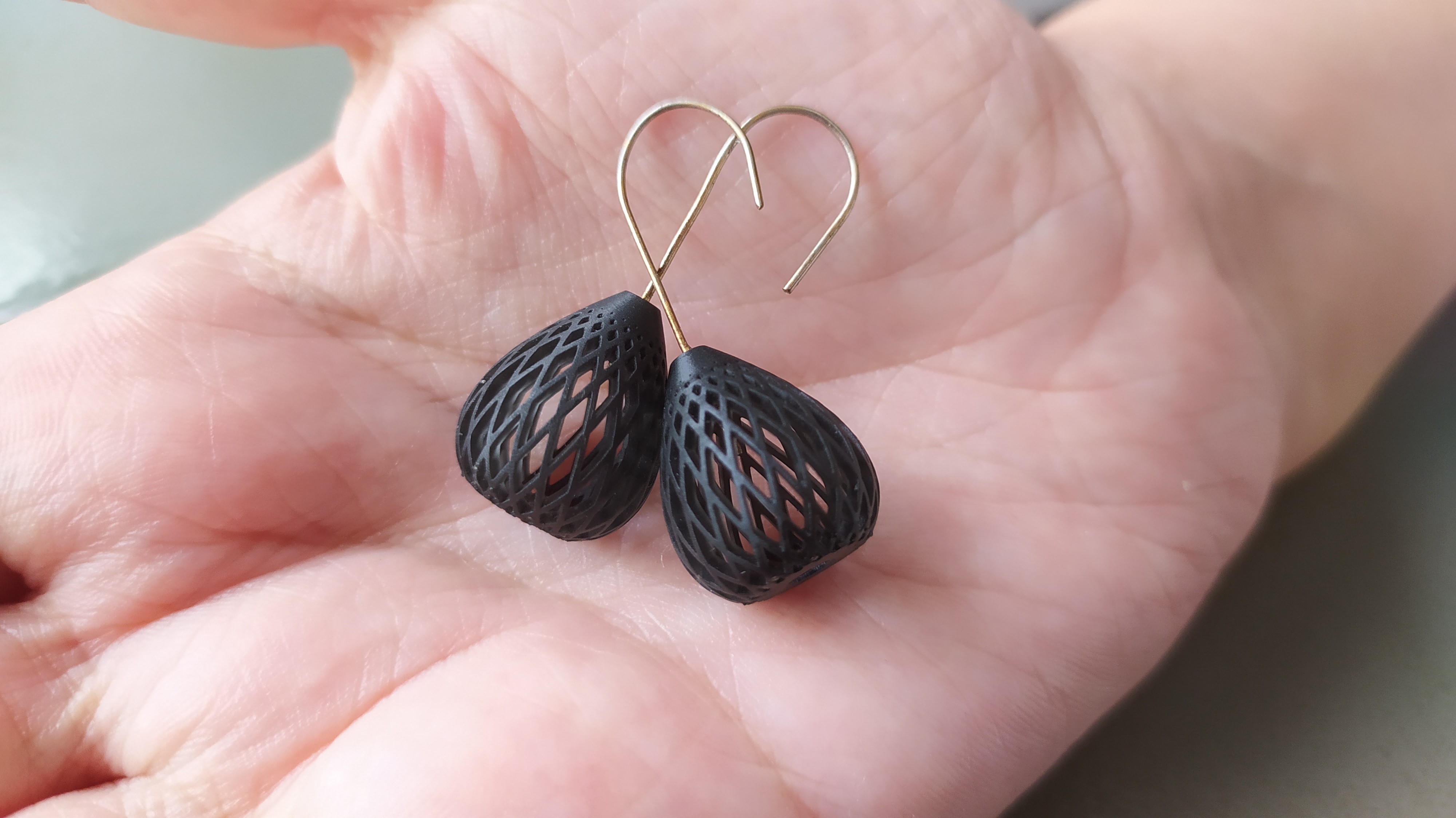 an earring called "jullie"