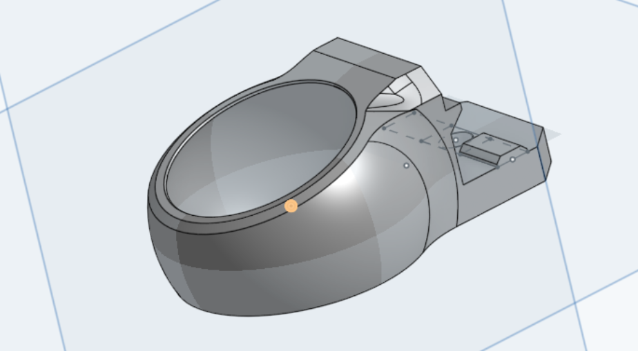 Squash ball feet for ender series (2020v-slot) 3D model thumbnail