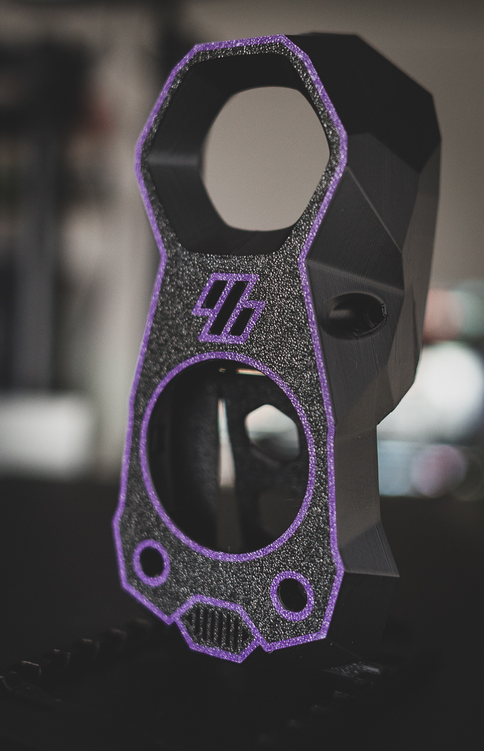 Grille mod of 3DO Nozzle camera mount for Voron Stealthburner