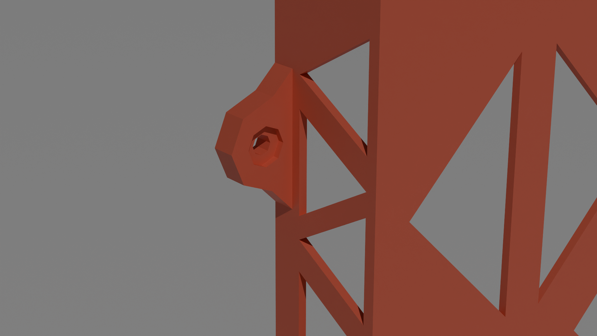 Miniatura 2 do modelo 3D under table shelf