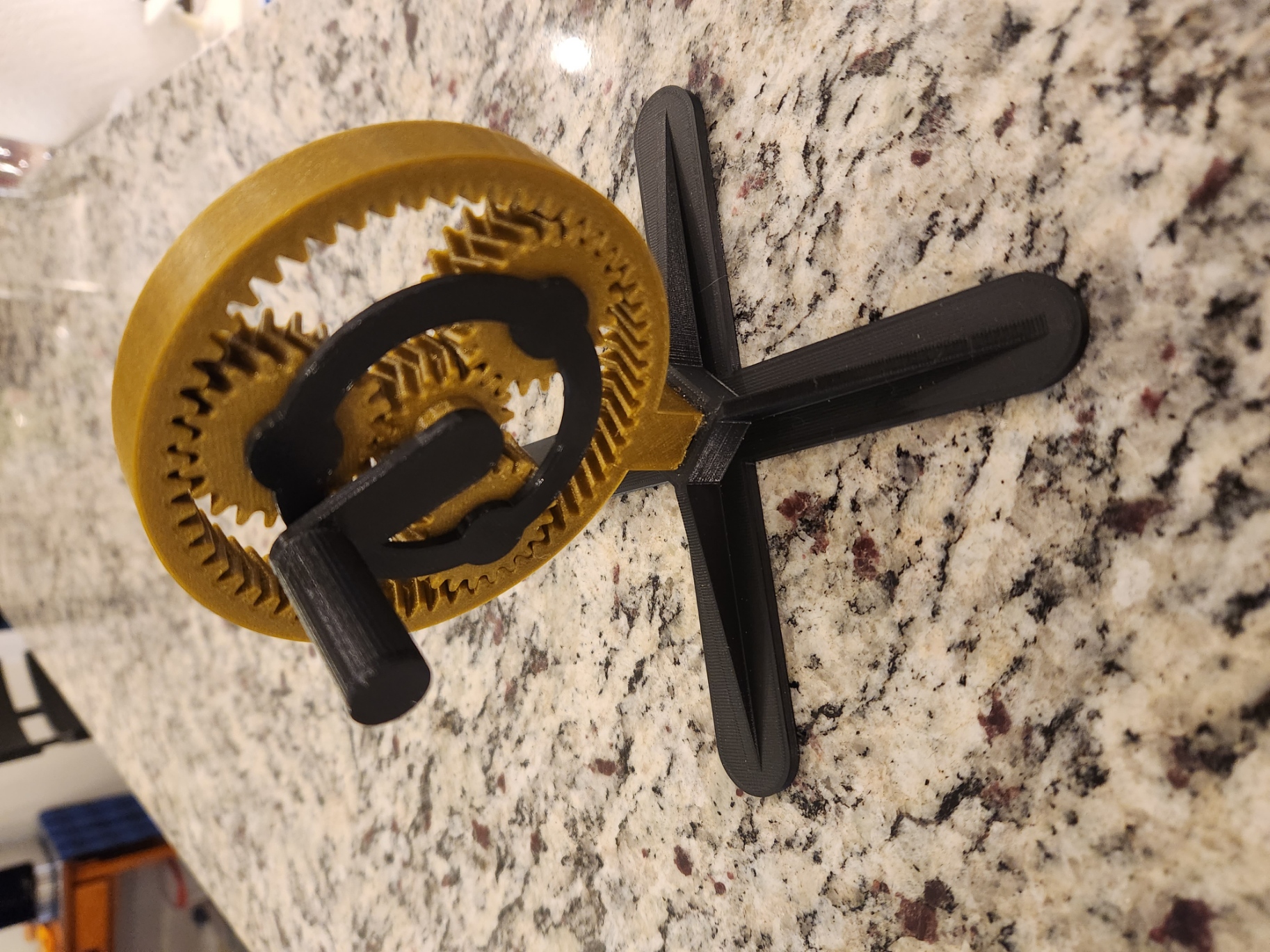 Planetary gear machine