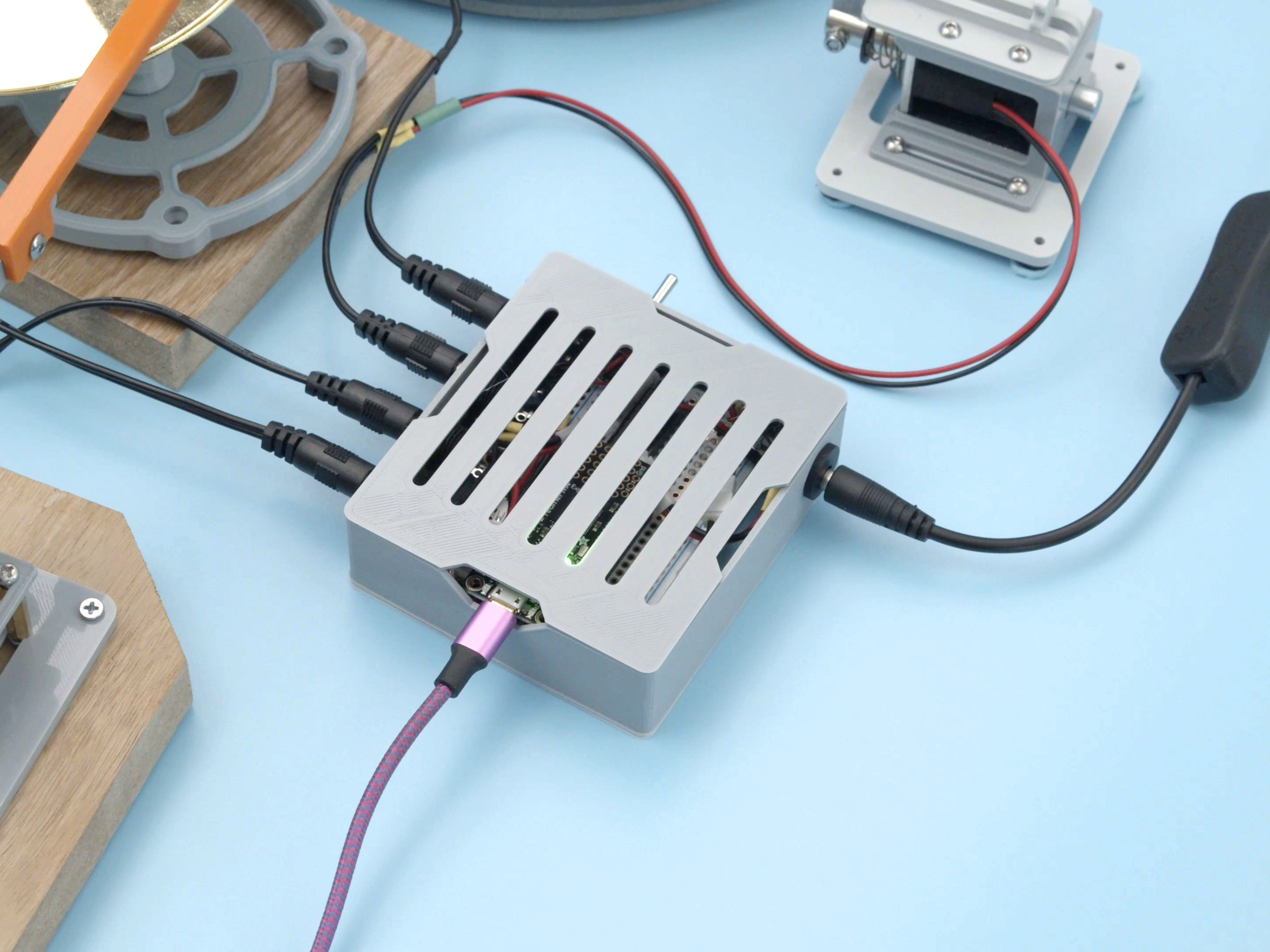 MIDI Solenoid Drum Kit by Adafruit Download free STL model