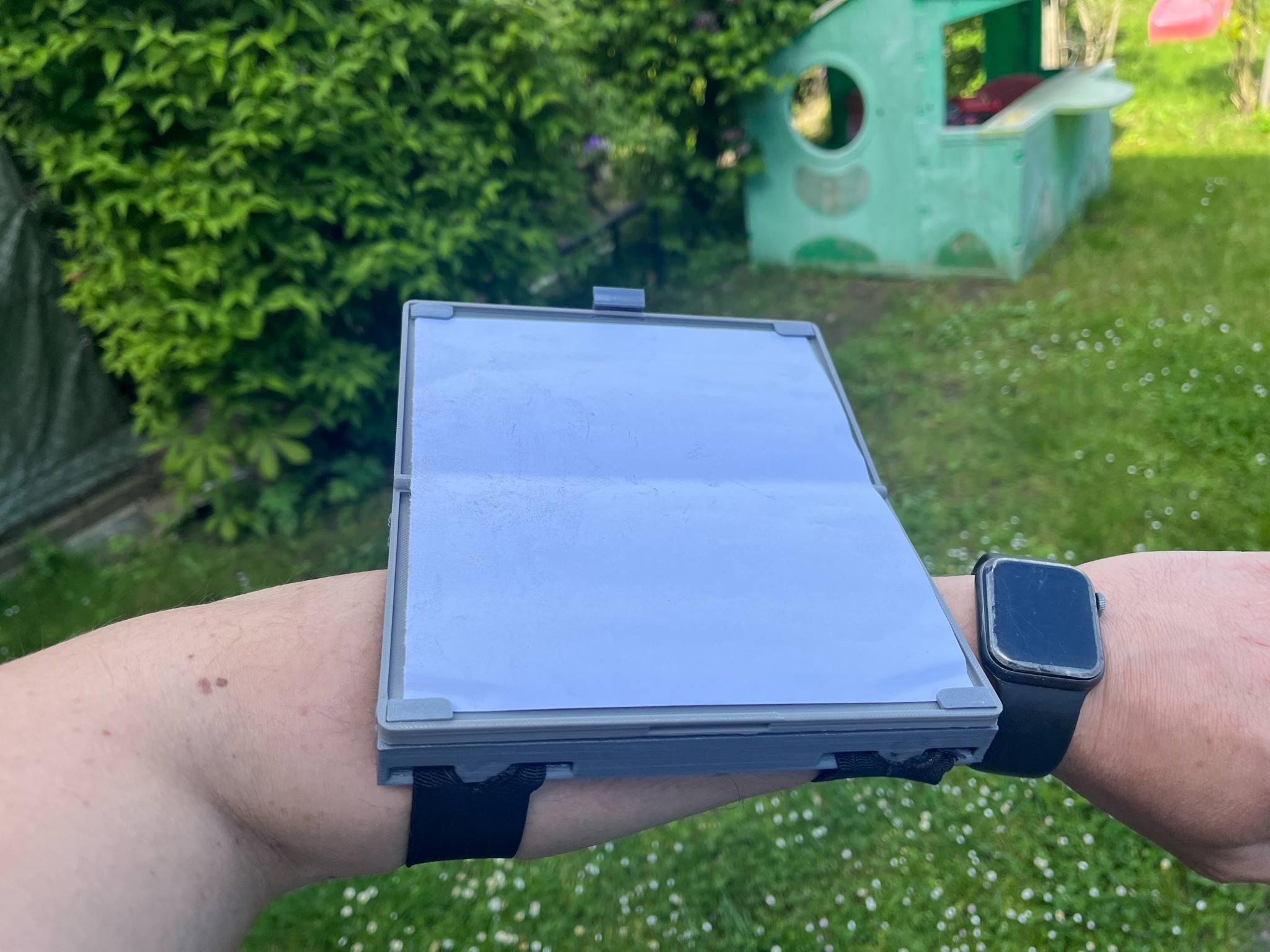 Document case with map on arm holder, tactical — miniatura 4