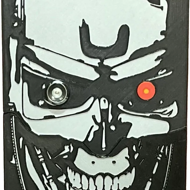 Terminator T 100 Peephole Frame By Aussie The Artist Download Free Stl Model Printables Com