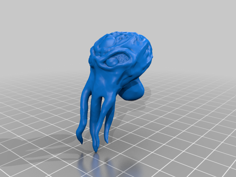Illithid head/ Mindflayer head