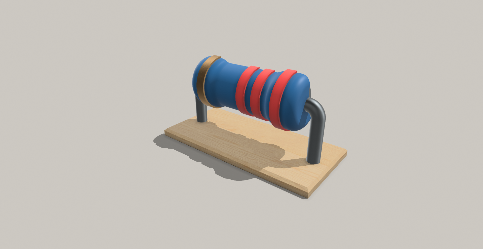 Miniatura 4 do modelo 3D Resistor Model