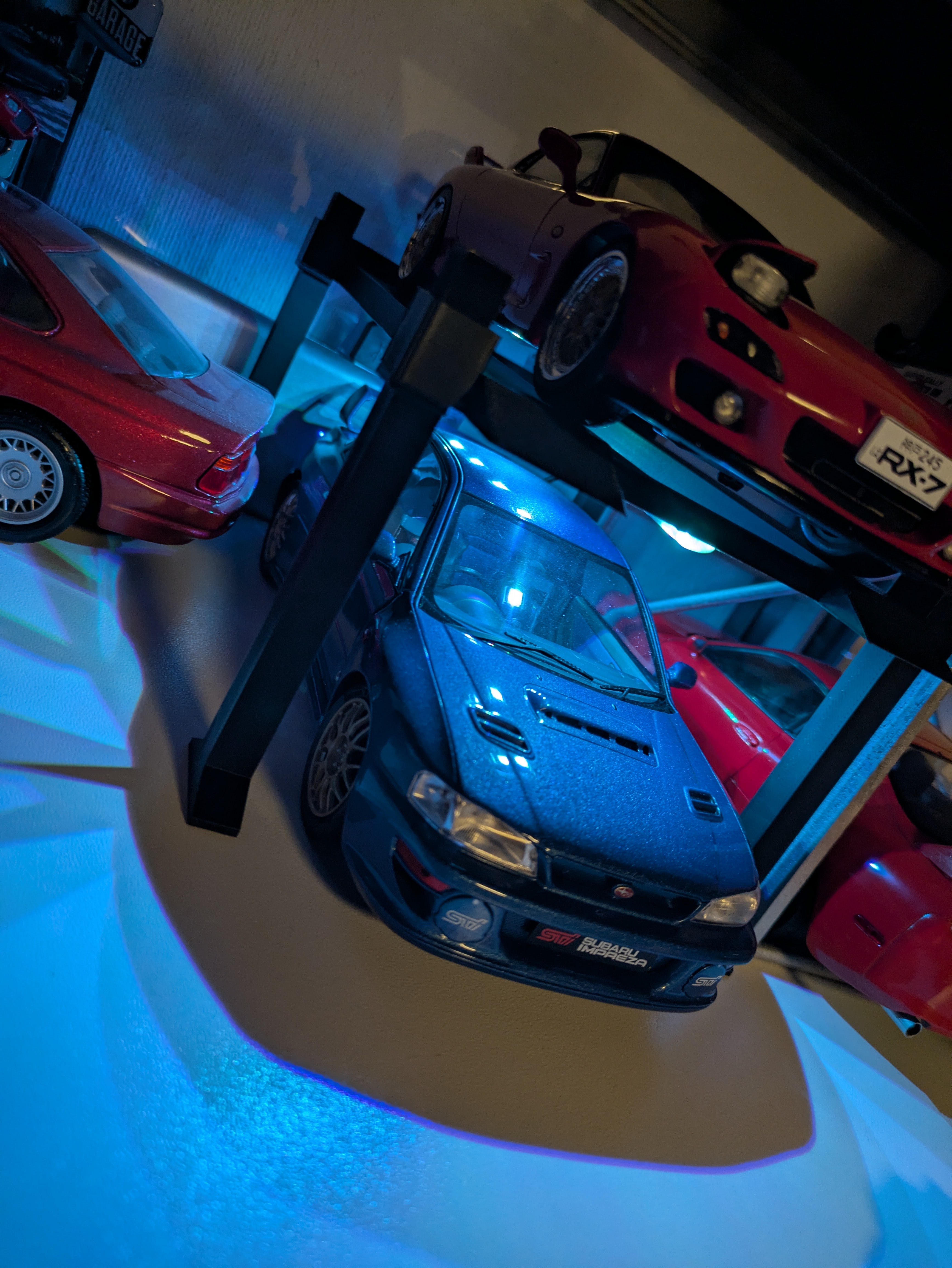 Car Lift  Scale  1/18 No fasteners needed. — miniatura 10
