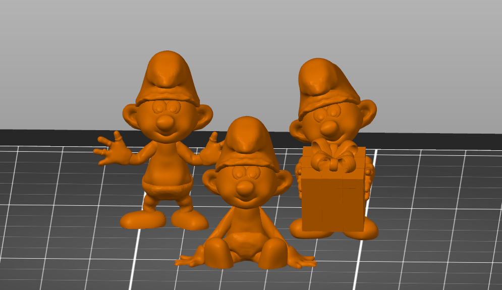 Miniatura 3 do modelo 3D Smurf
