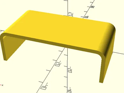 Customisable Display Shelf Riser