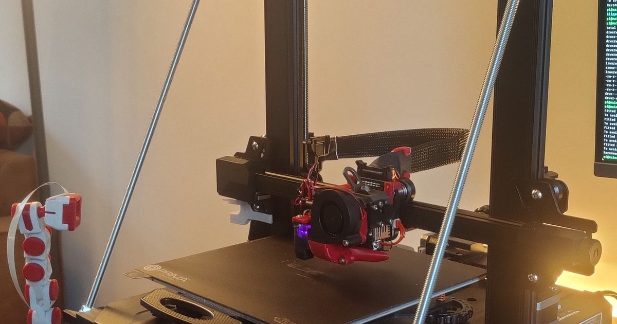 Ender 3 S1 Pro Z Axis Brace Project by Mark Walet Download free STL