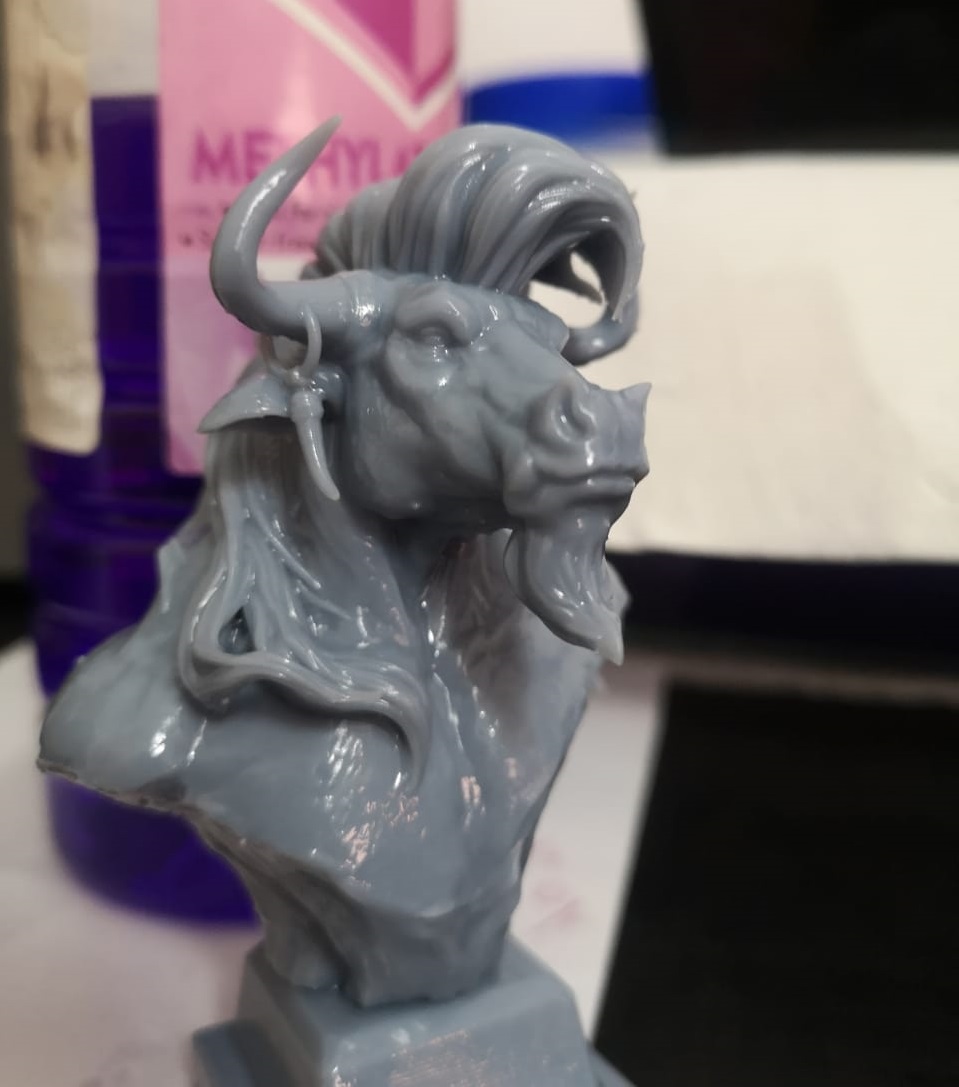 Miniatura 2 do modelo 3D MINOTAUR BUST