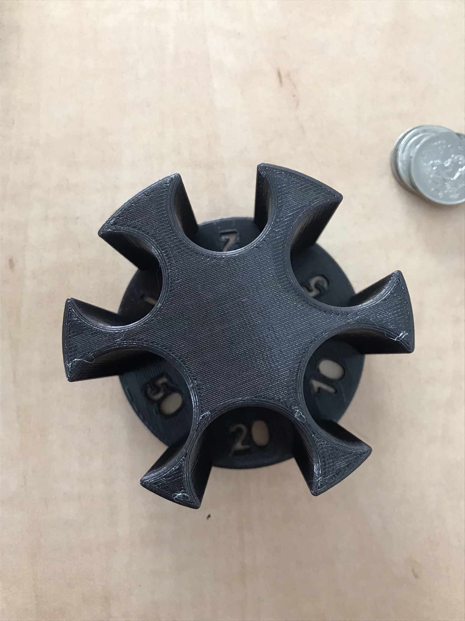 Coin stand sorter / Stojan na mince. by Wiki Fišer Download free