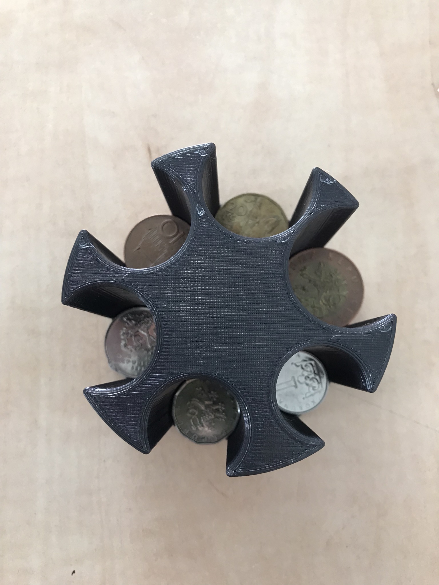 Coin stand sorter / Stojan na mince. by Wiki Fišer Download free