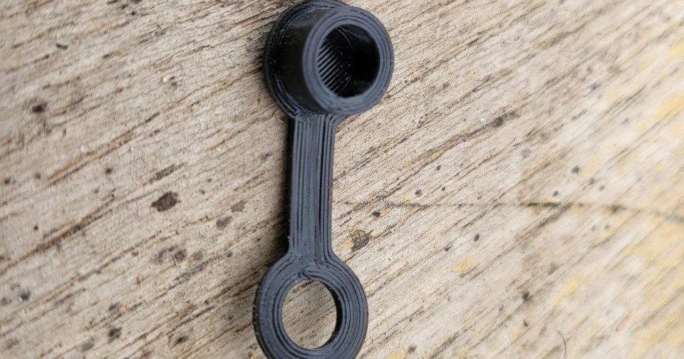 Grease zerk cap with holder by Fercik Download free STL model