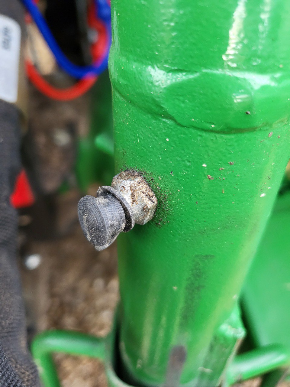 Grease zerk cap with holder by Fercik Download free STL model