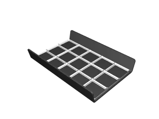 Gridfinity Desk Tray by Zapann, Download free STL model