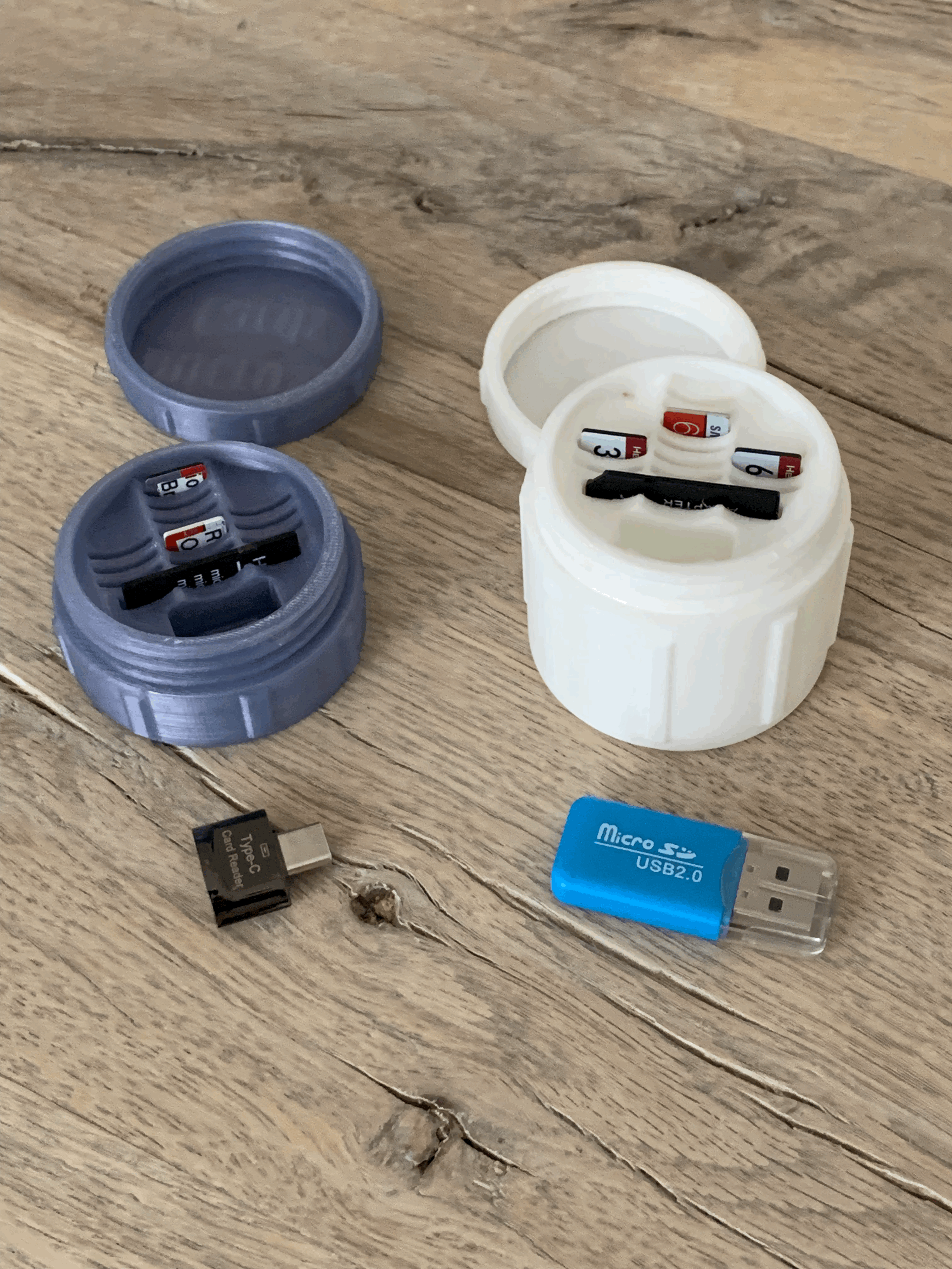 MicroSD Card Holder v2
