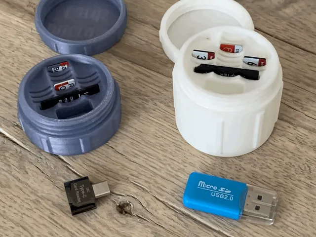 MicroSD Card Holder v2