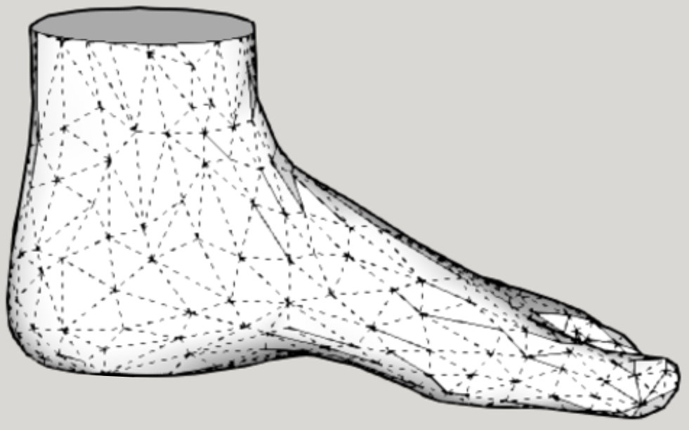 Foot lowpoly by Mataksik Download free STL model