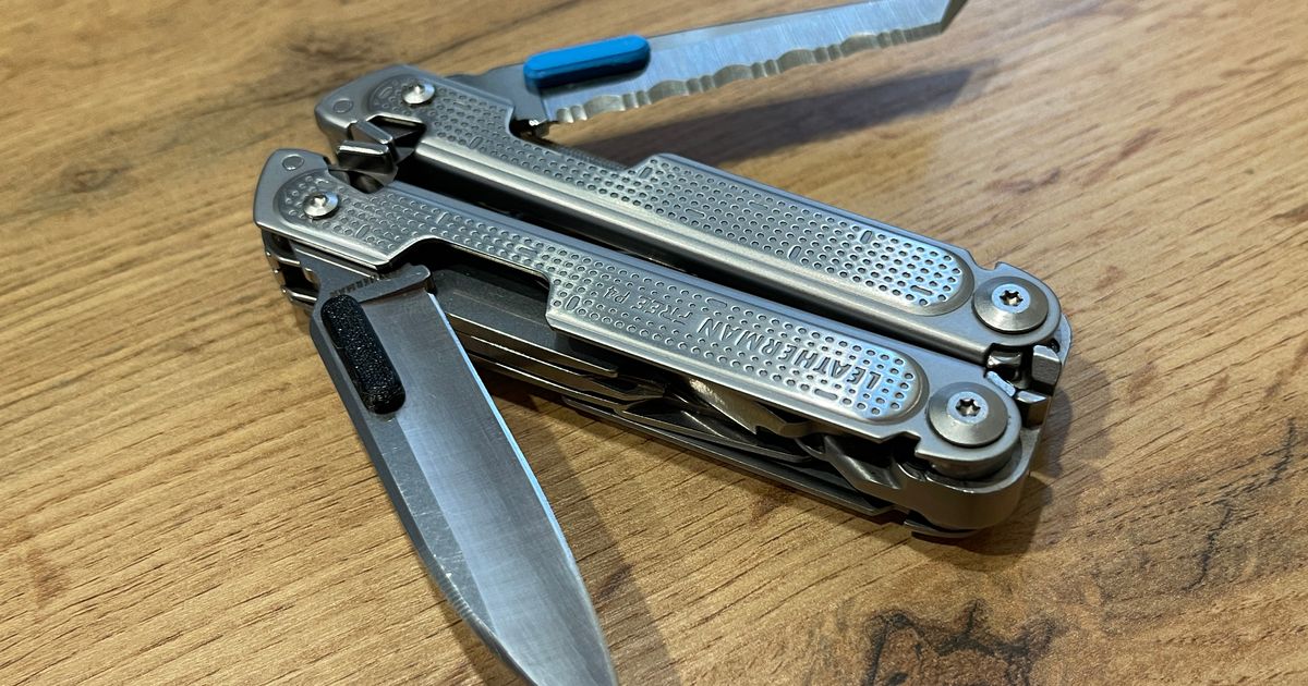Thumb Tabs for Leatherman FREE P4 or P2 by GiorgioFoX | Download free ...