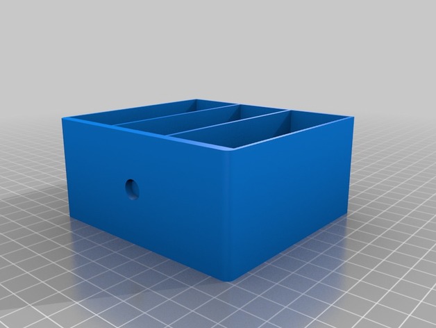 Free STL file Multiple Powder Holder - Container Storage 🧢・3D