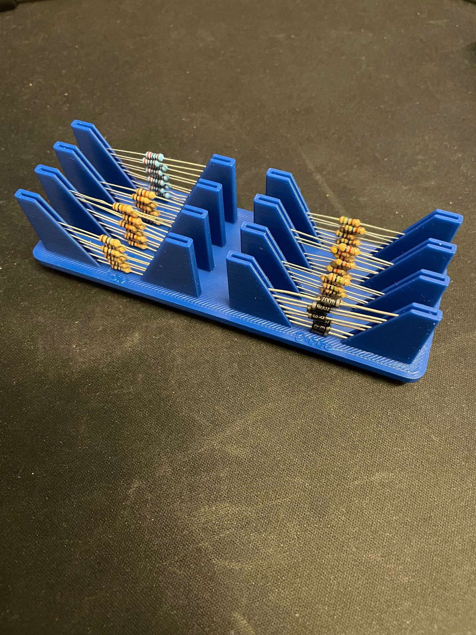 Gridfinity Resistor storage