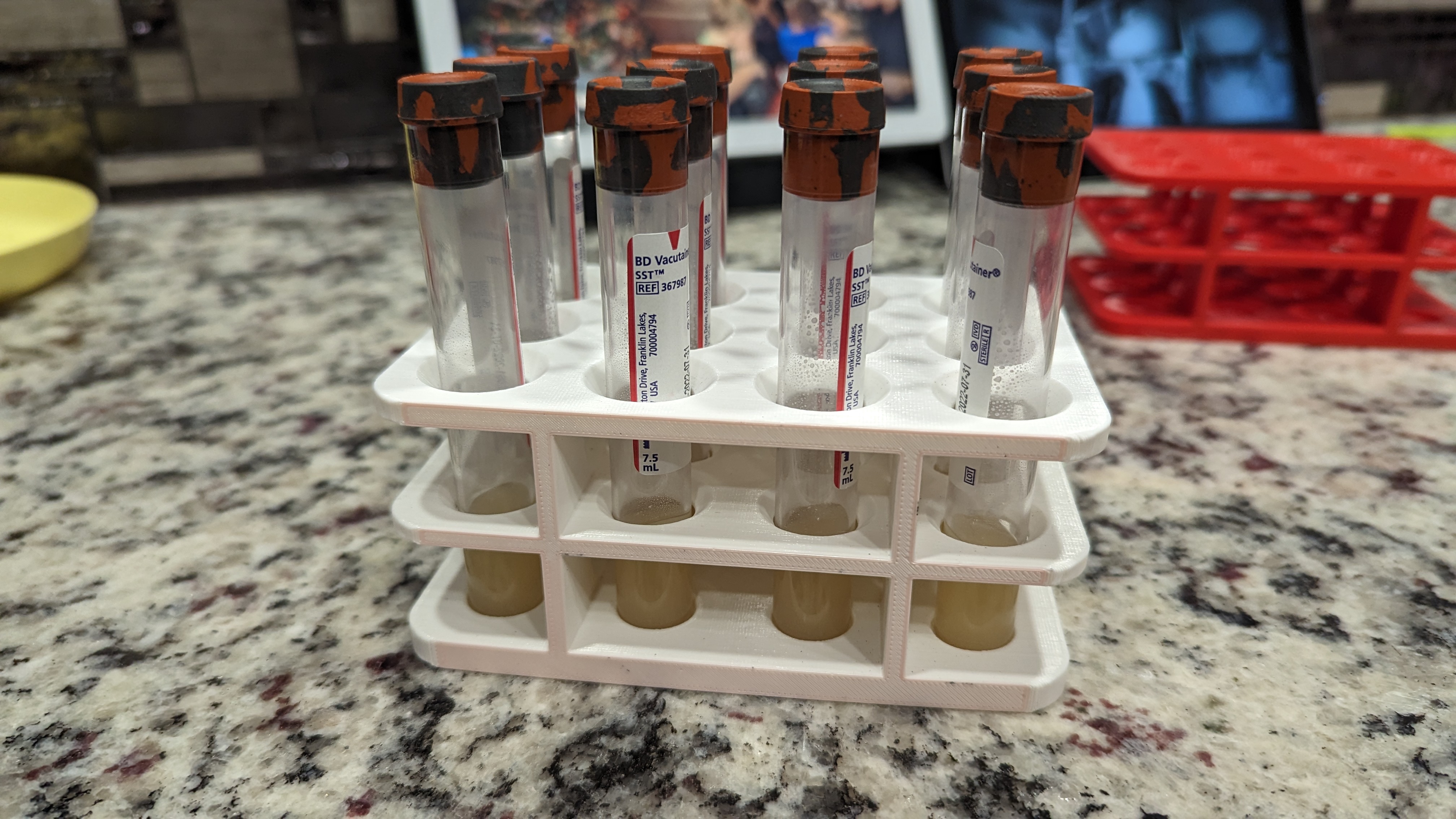 Blood Collection Tube Rack von eroedig | Kostenloses STL-Modell ...