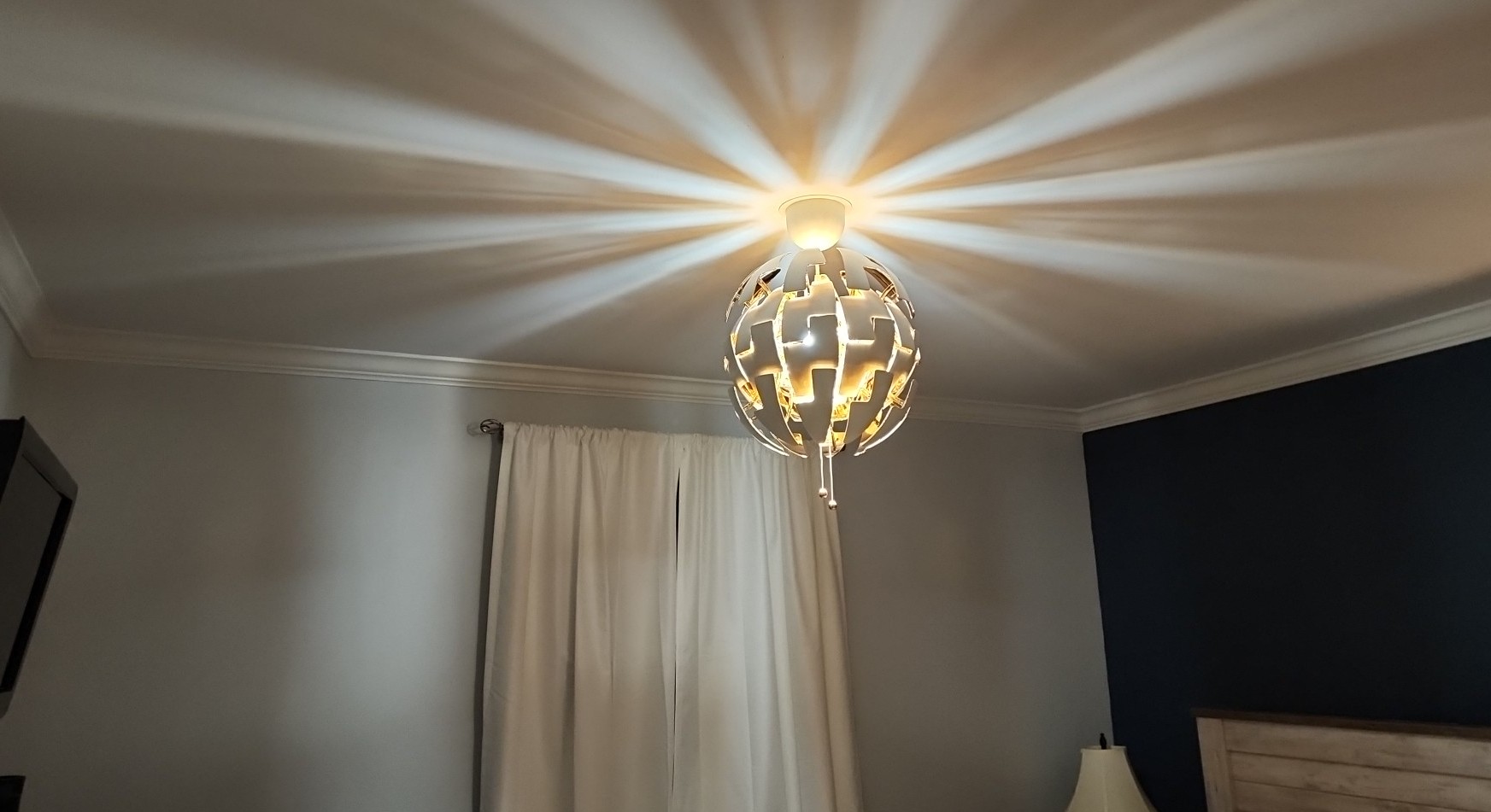 Ikea HEMMA/Pendant Lamp Rim