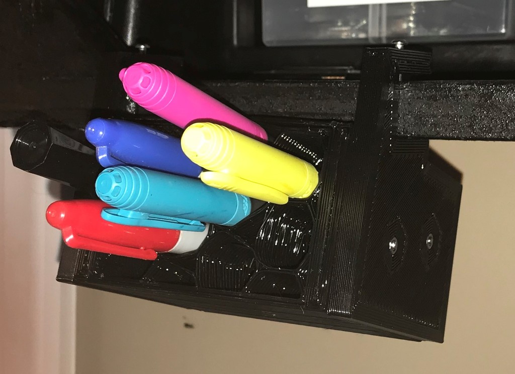 The USTS (Under-Shelf Tray System)