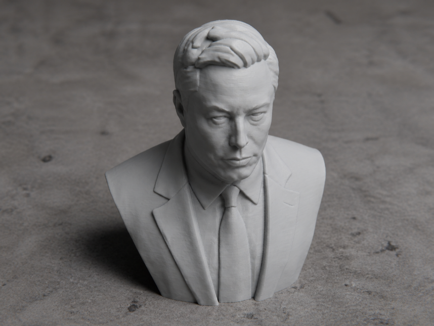 Statue / Büste von Elon Musk