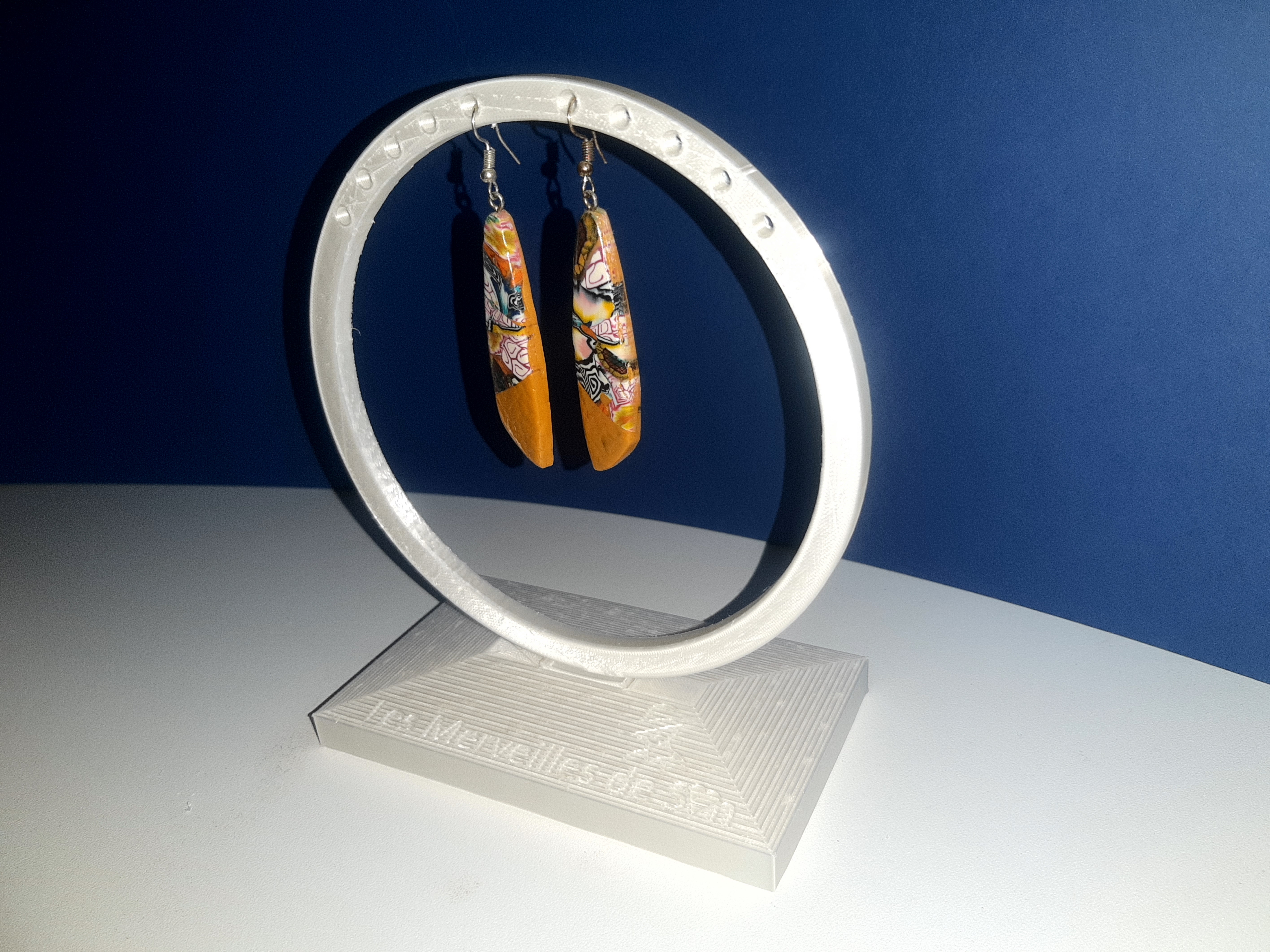 Miniatura 3 do modelo 3D earrings display stand