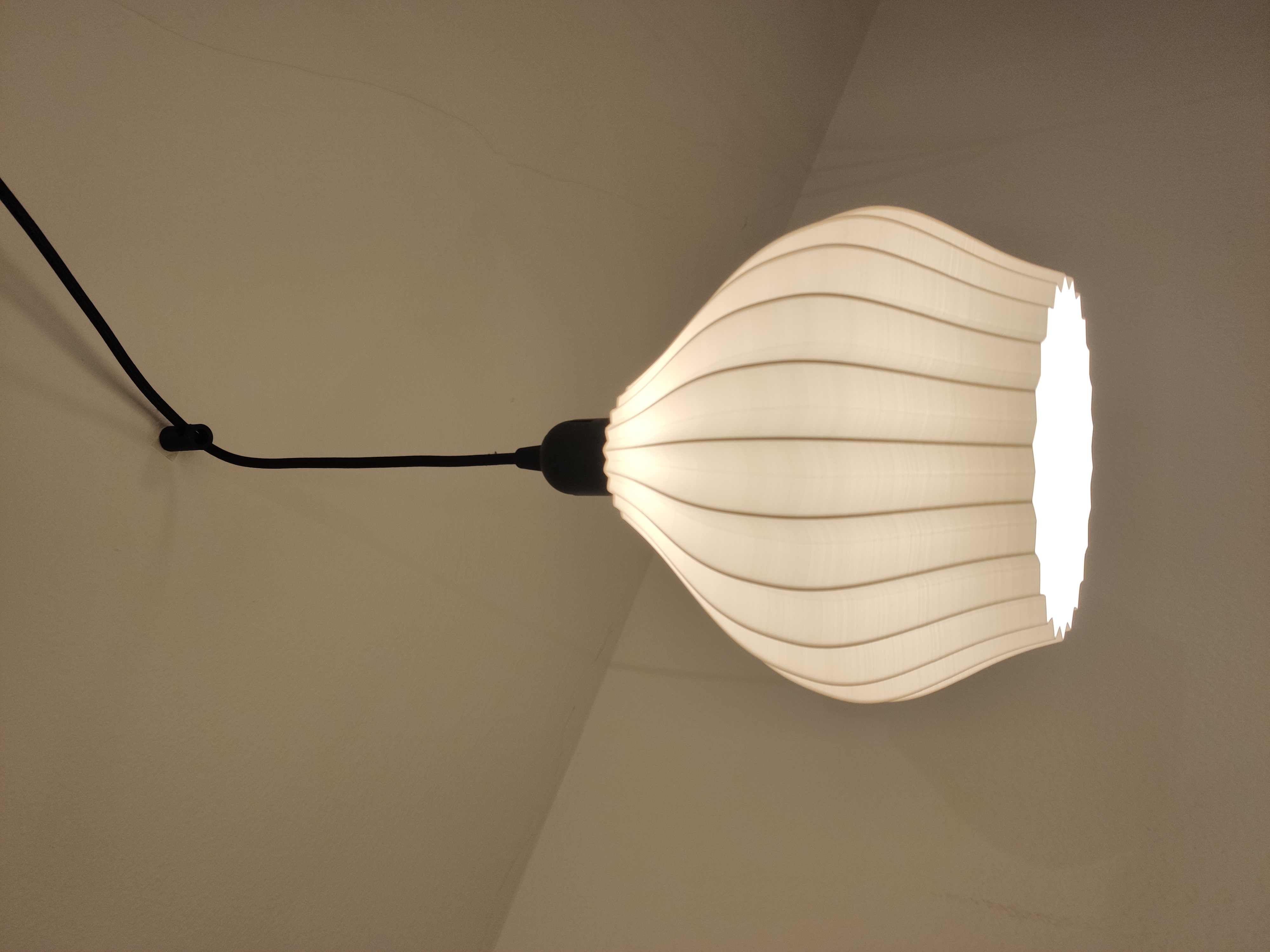 Miniatura 3 do modelo 3D Ceiling Cable Hook Hanger "Affenschaukel"