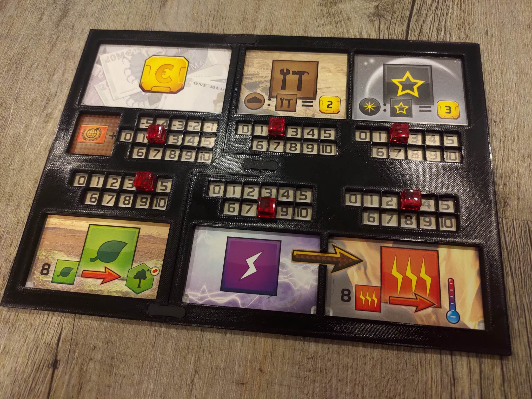 mars terraforming player board ( for MINI)