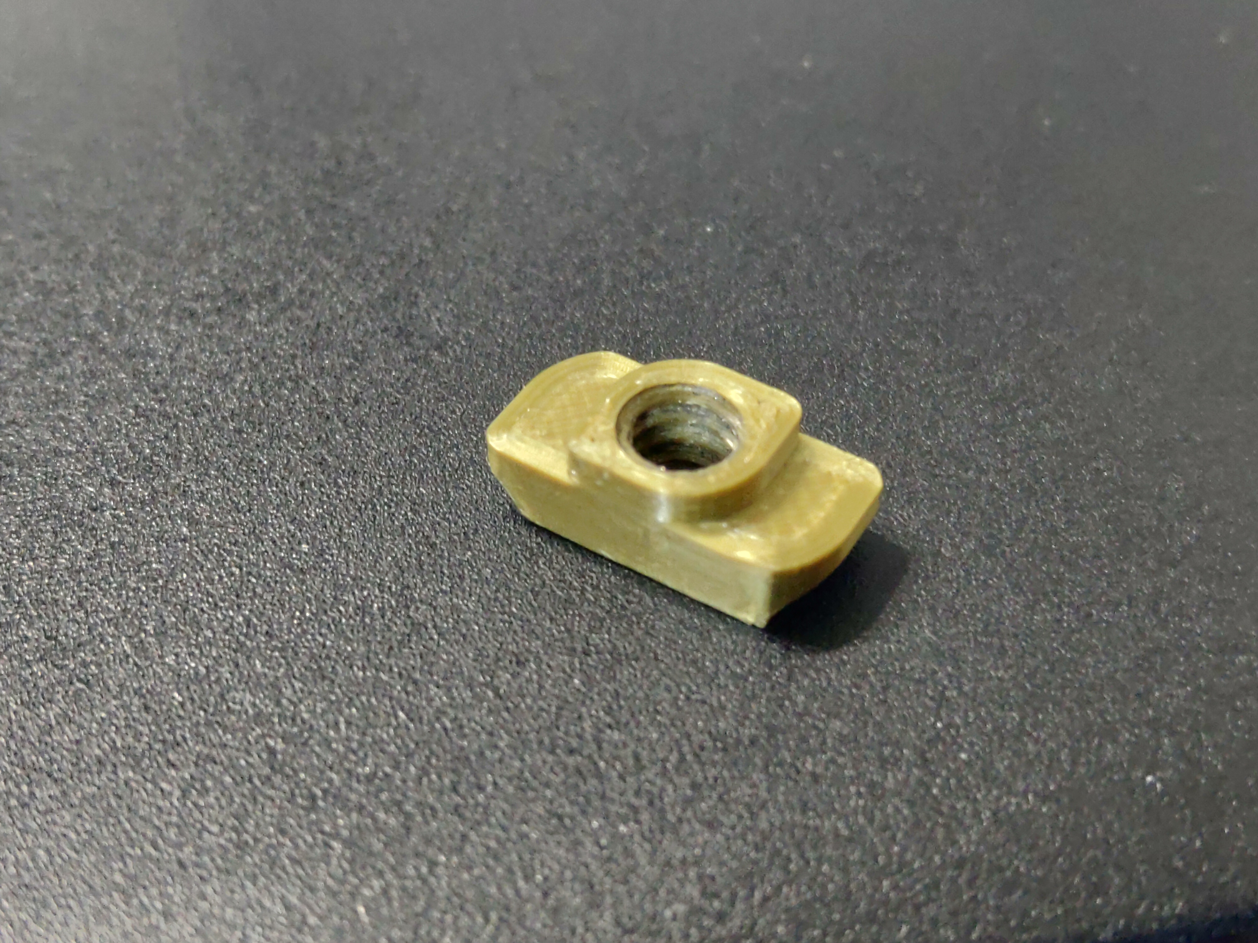 drop in t-slot nuts for 3030 rails, in m5 and 1/4 20