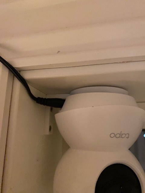 TP-Link Tapo surveillance camera mount - low profile