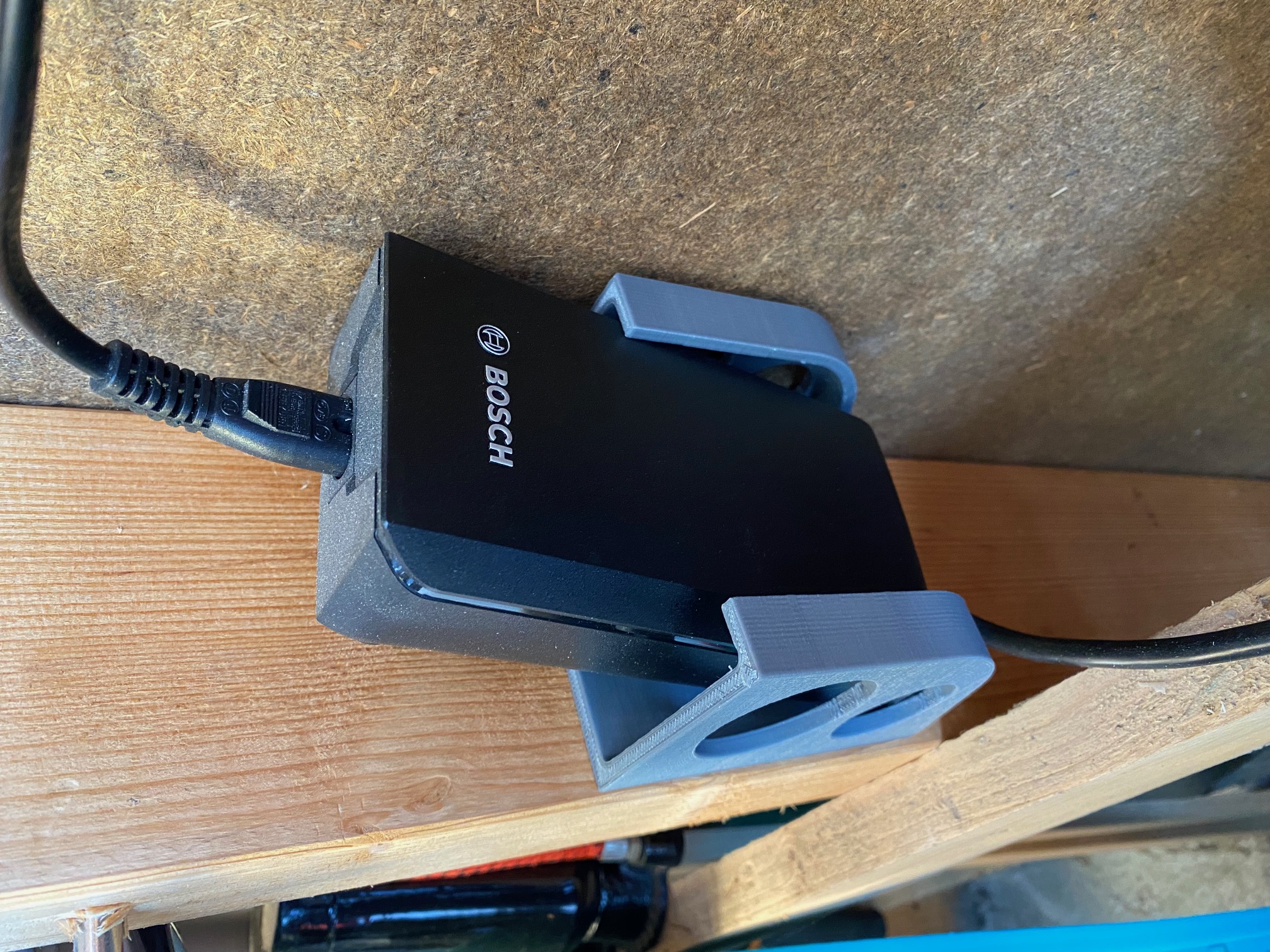 Bosch EBike Charger Wall Mount 4A By Floano Download Free STL Model bosch-ebike-charger-wall-mount-4a-by-floano-download-free-stl-model