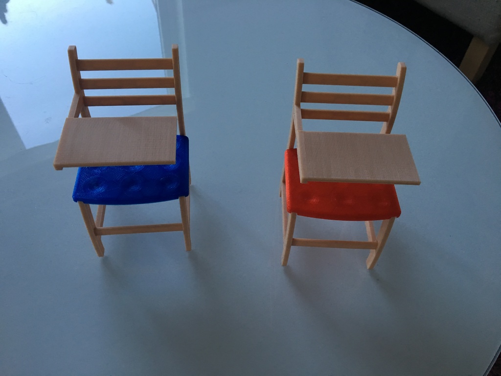 School desk for Barbie by floano Download free STL model