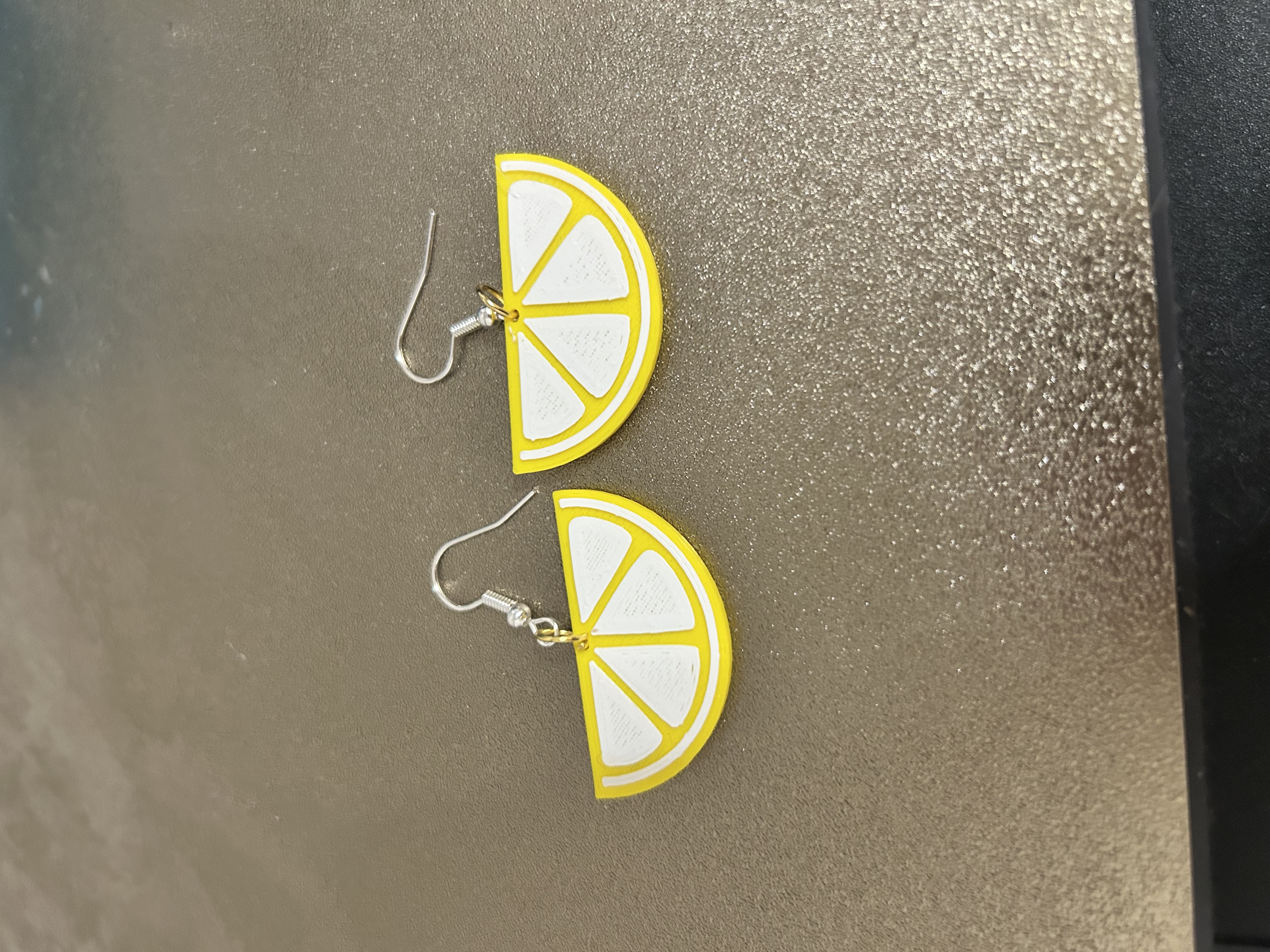 Half Lemon Earring