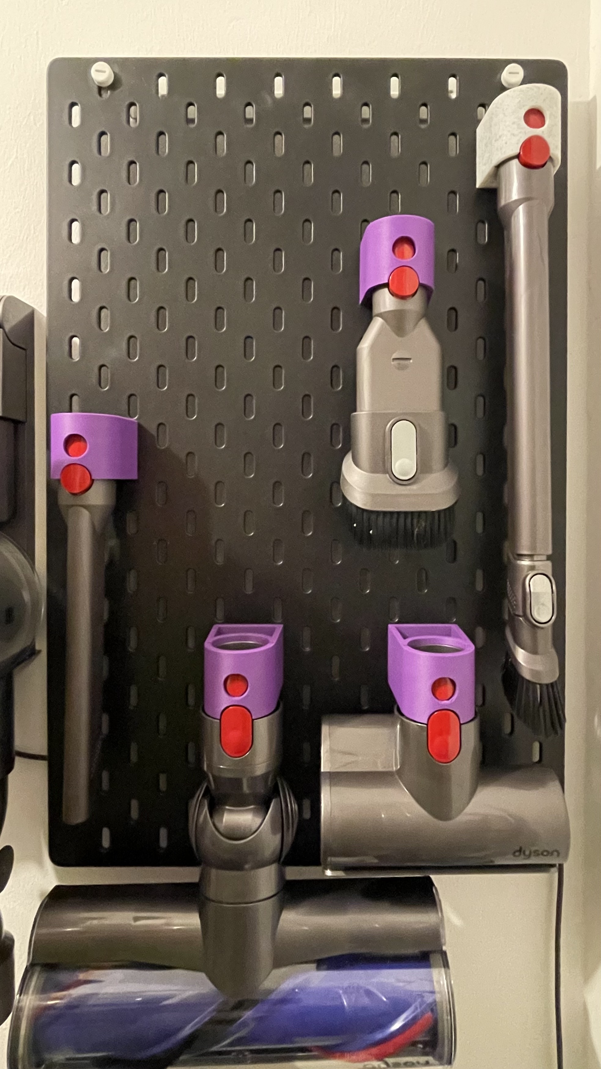 Dyson Accessory Holder for IKEA Skådis