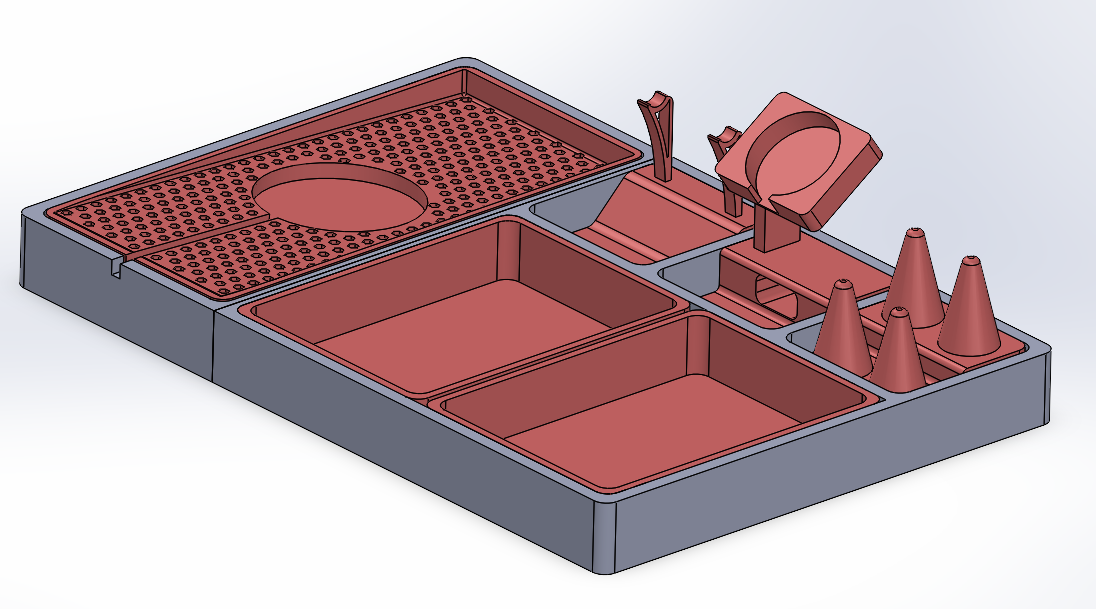 Modular Valet Edc Trays By Toctoc 