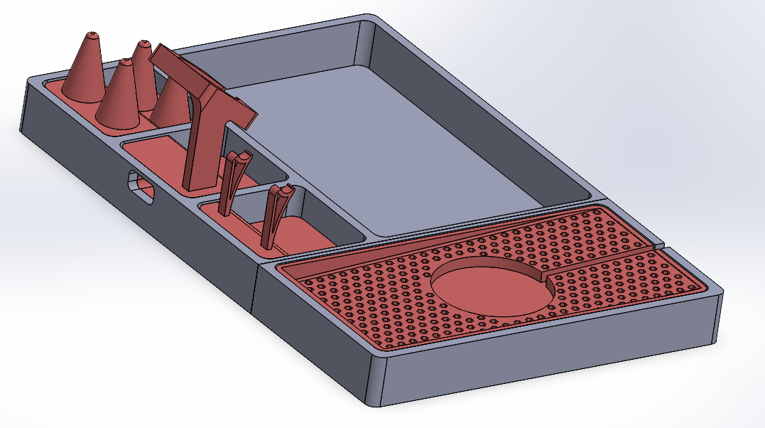 Modular Valet/EDC Trays by Toctoc | Download free STL model ...