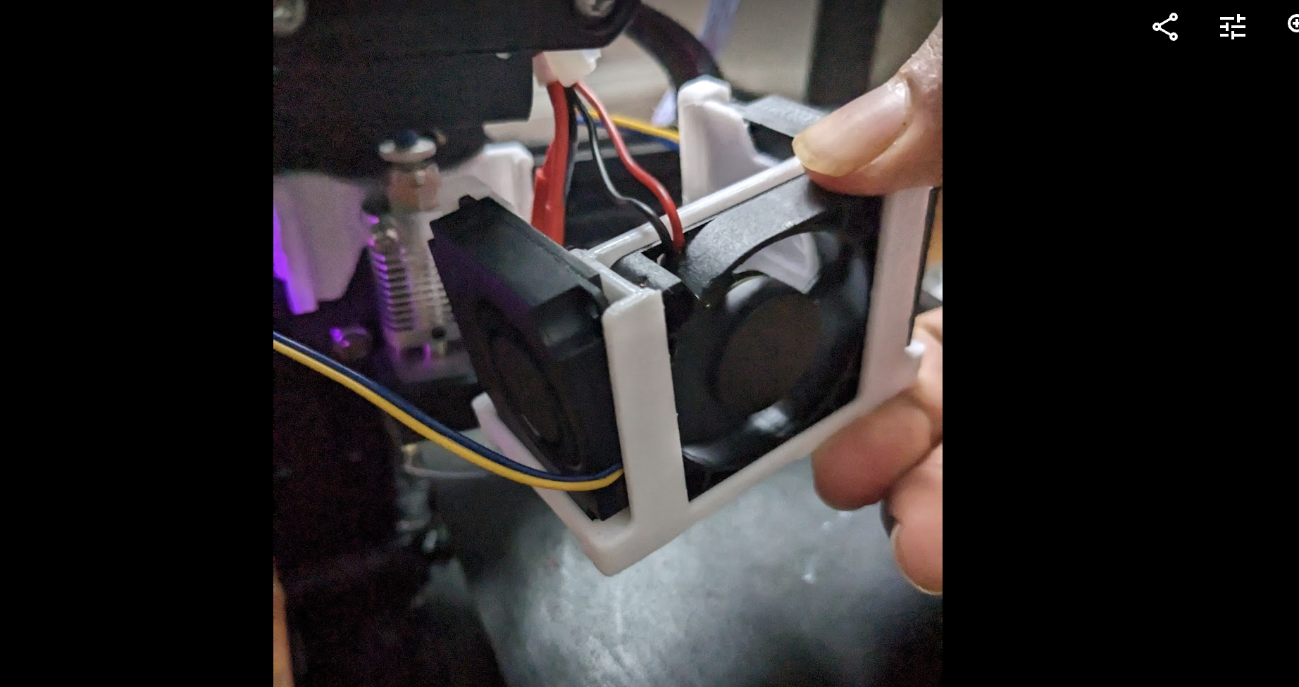 Dual fan removible shroud easy to use creality ender many others works