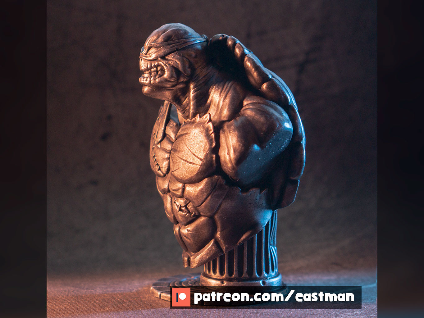 tmnt-bust-stl-por-eastman-descargar-modelo-stl-gratuito