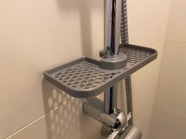 Shower Pole Tray