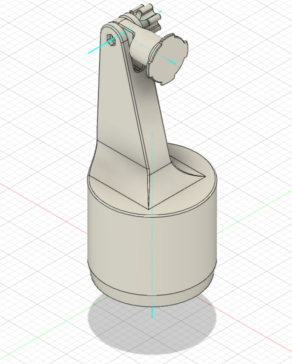 Quadlock Halter für Auto Cup Holder by RvdH Download free STL model